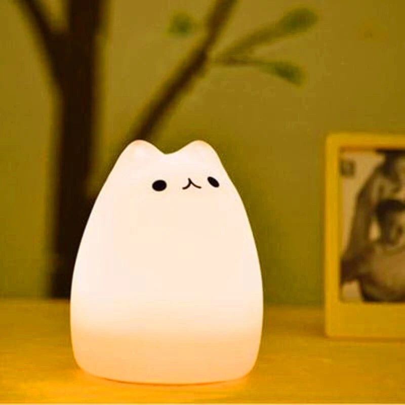 Silicone Touch-Sensor LED Night Light — Coming Soon