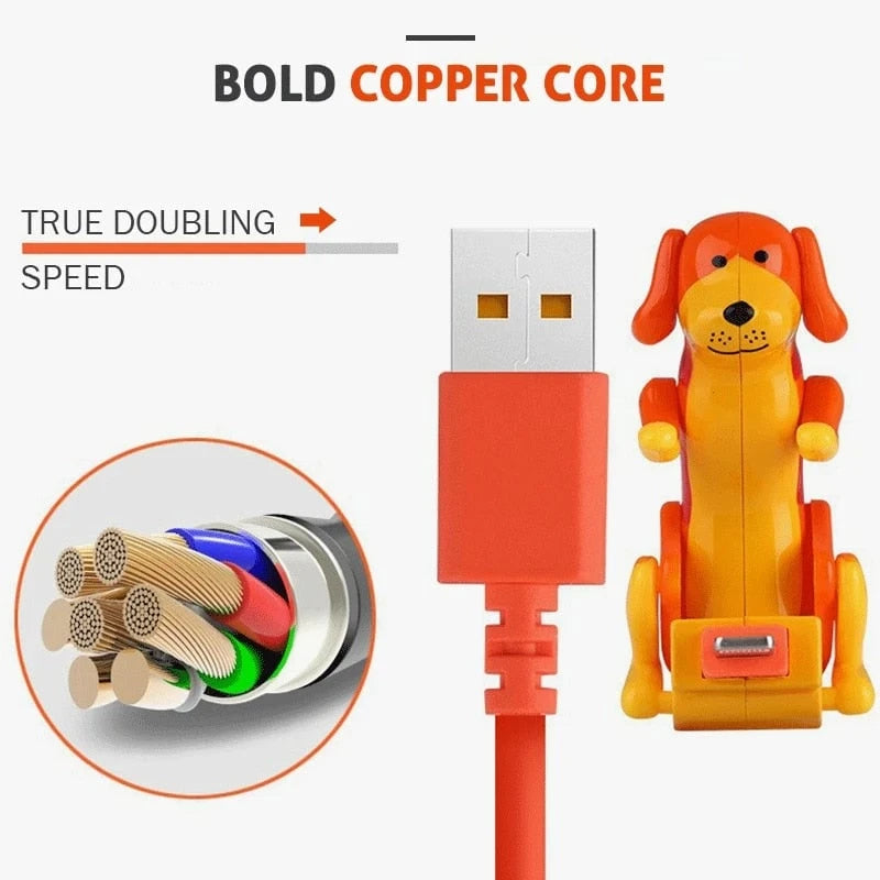 Wiggle Pup Charging Cable – Fun Moving Phone Charger