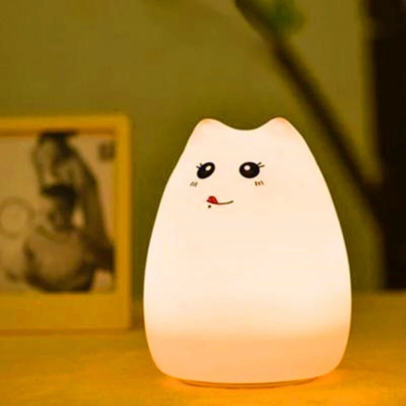 Silicone Touch-Sensor LED Night Light — Coming Soon