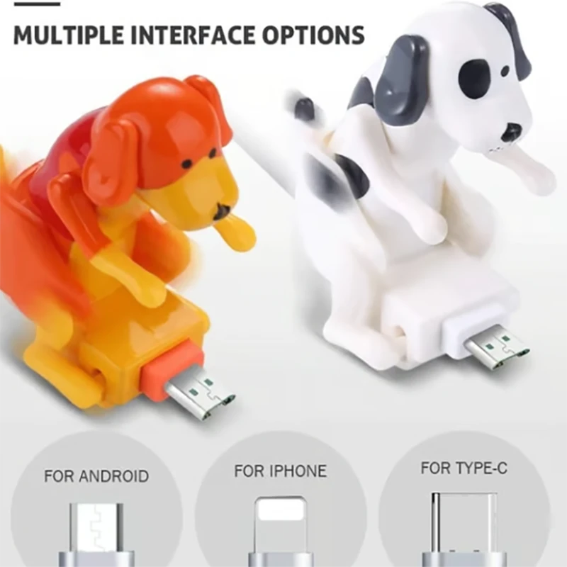 Wiggle Pup Charging Cable – Fun Moving Phone Charger