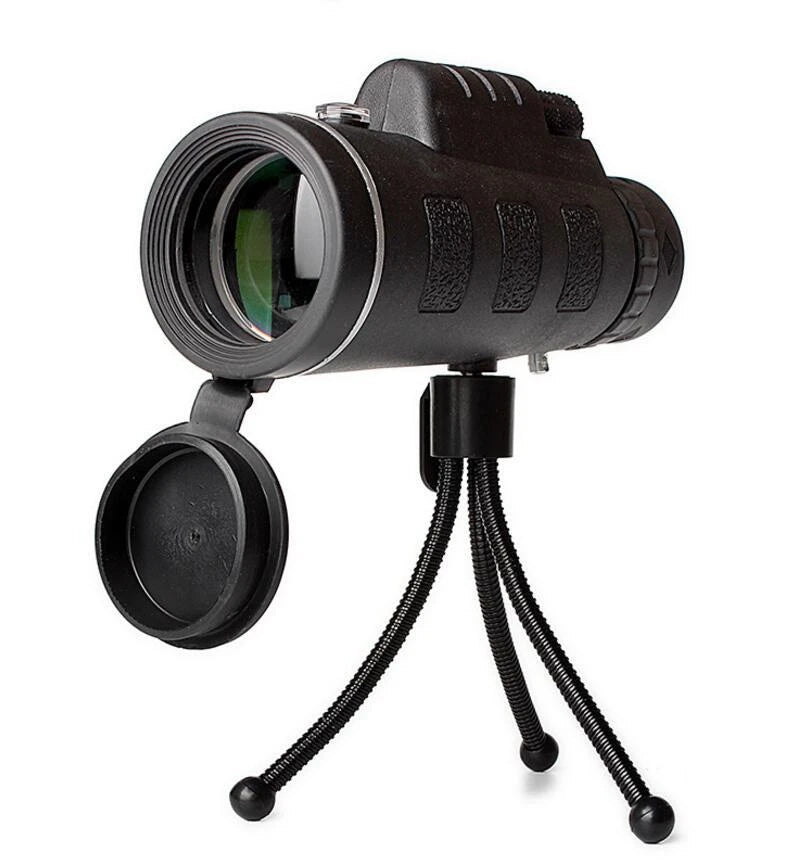 Monocular Telescope with Phone Clip & Tripod — Coming Soon