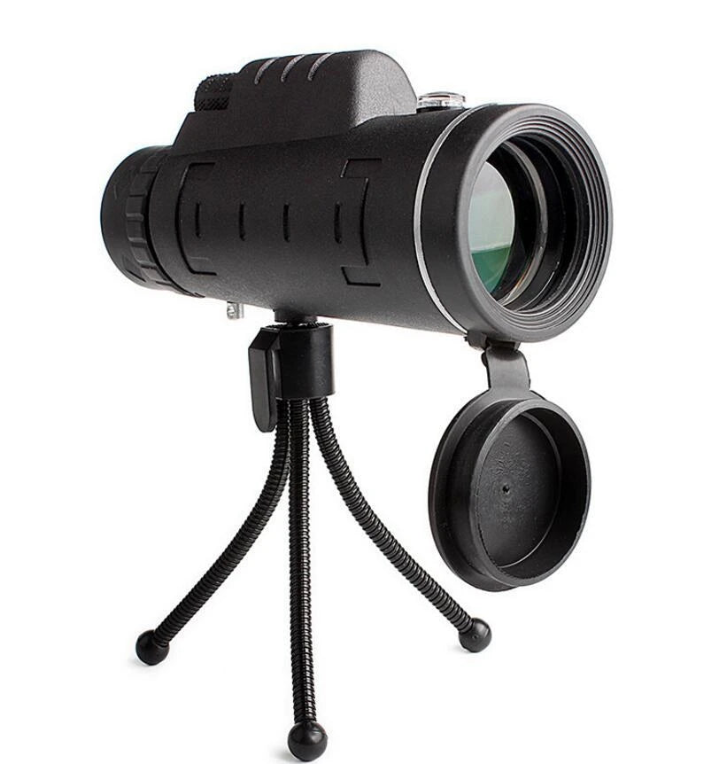 Monocular Telescope with Phone Clip & Tripod — Coming Soon