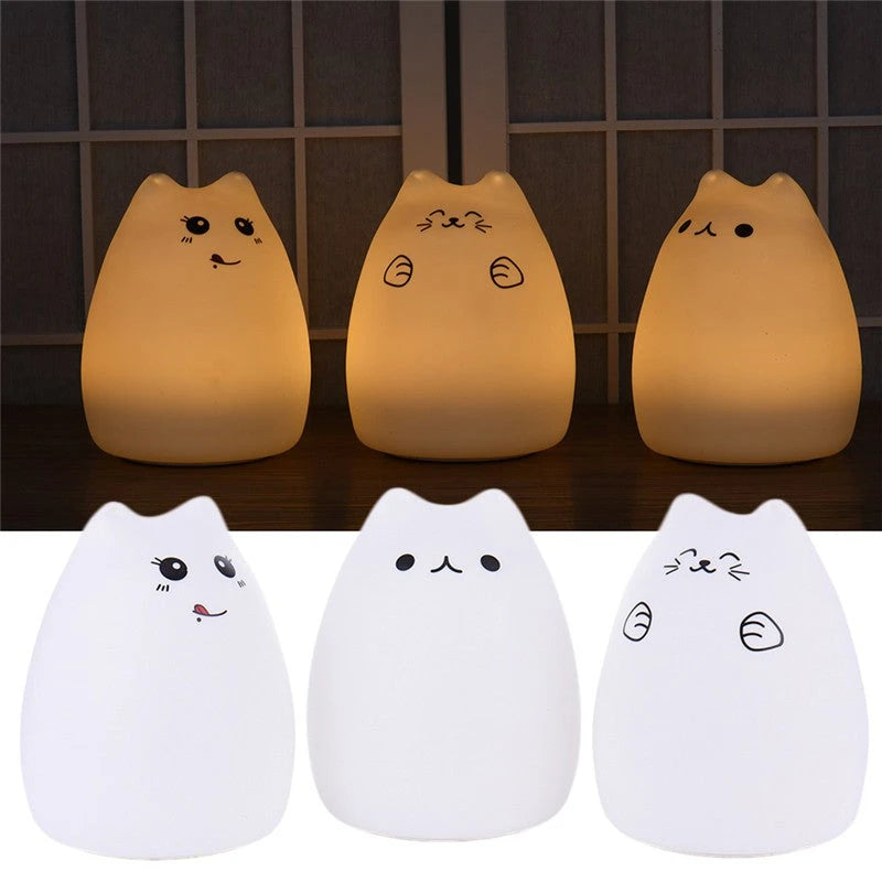 Silicone Touch-Sensor LED Night Light — Coming Soon