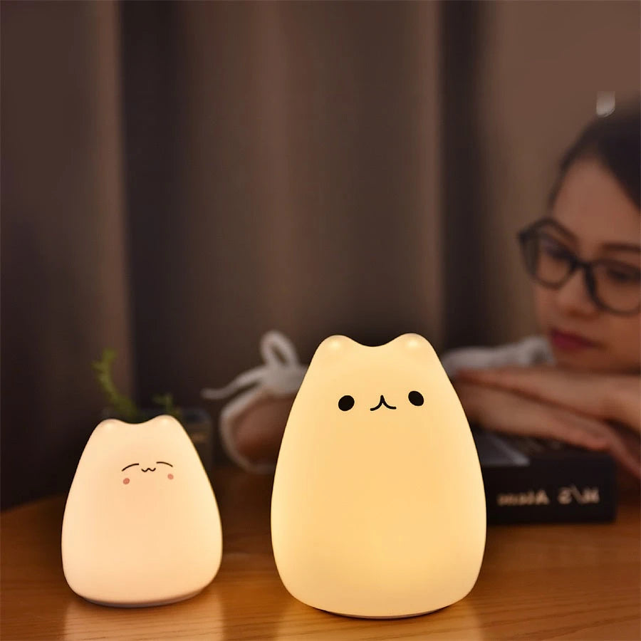 Silicone Touch-Sensor LED Night Light — Coming Soon