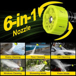 Cordless Portable Power Washer – 6-in-1 Cleaning Kit