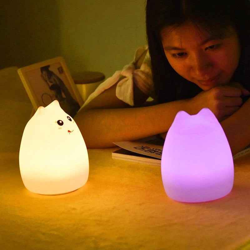 Silicone Touch-Sensor LED Night Light — Coming Soon