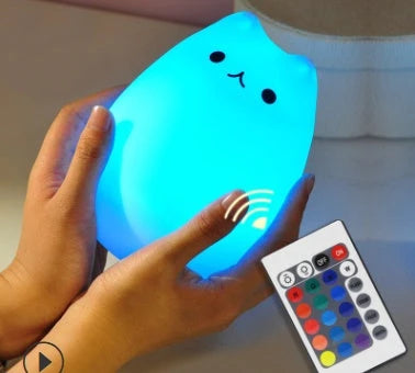 Silicone Touch-Sensor LED Night Light — Coming Soon