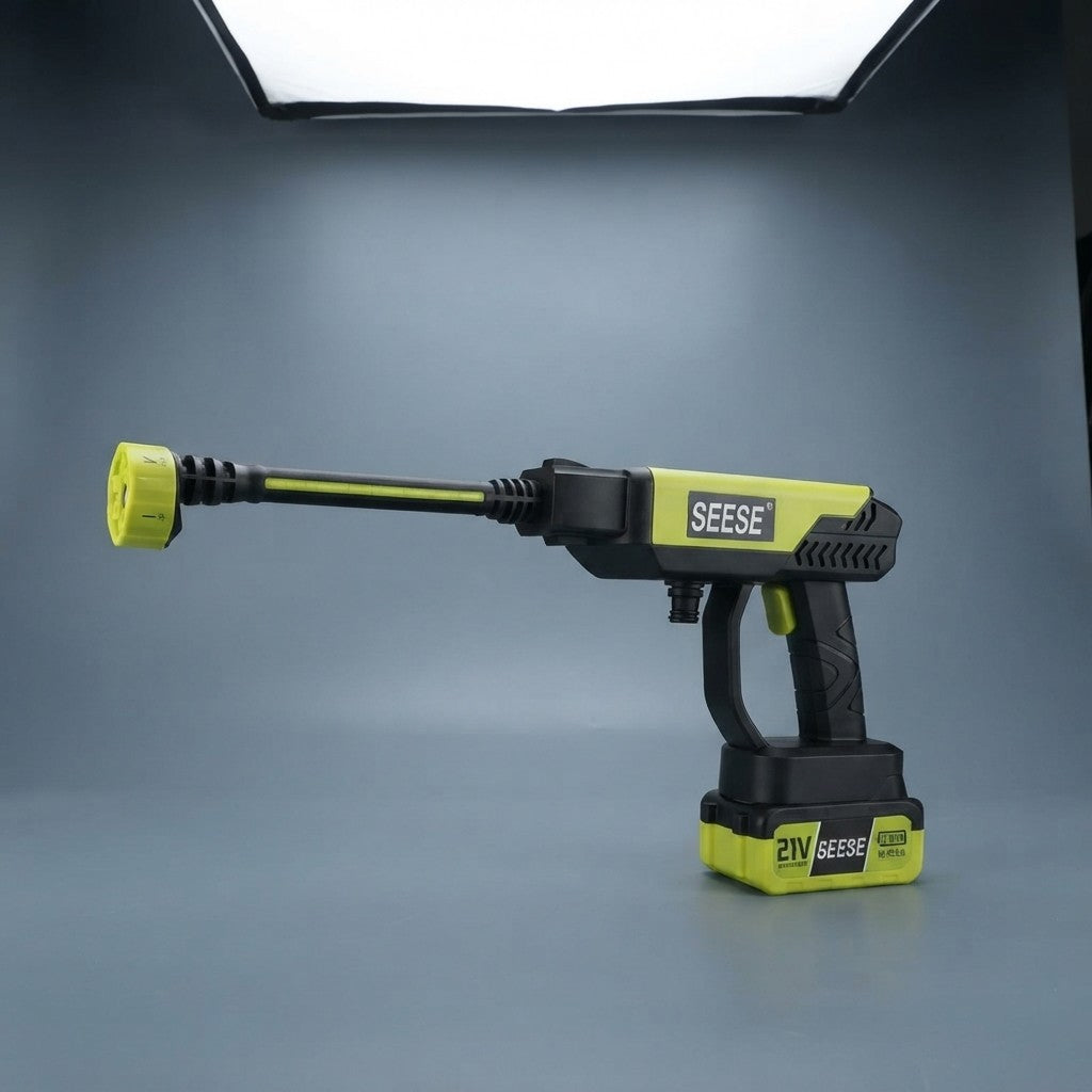 Cordless Portable Power Washer – 6-in-1 Cleaning Kit